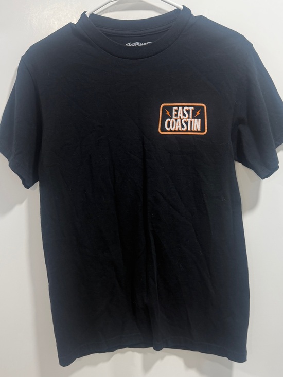 east coastin Other - Black Short-Sleeve Graphic Tee